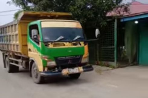 Warga di Kutai Kartanegara Hentikan Truk Bermuatan Batubara Diduga Ilegal