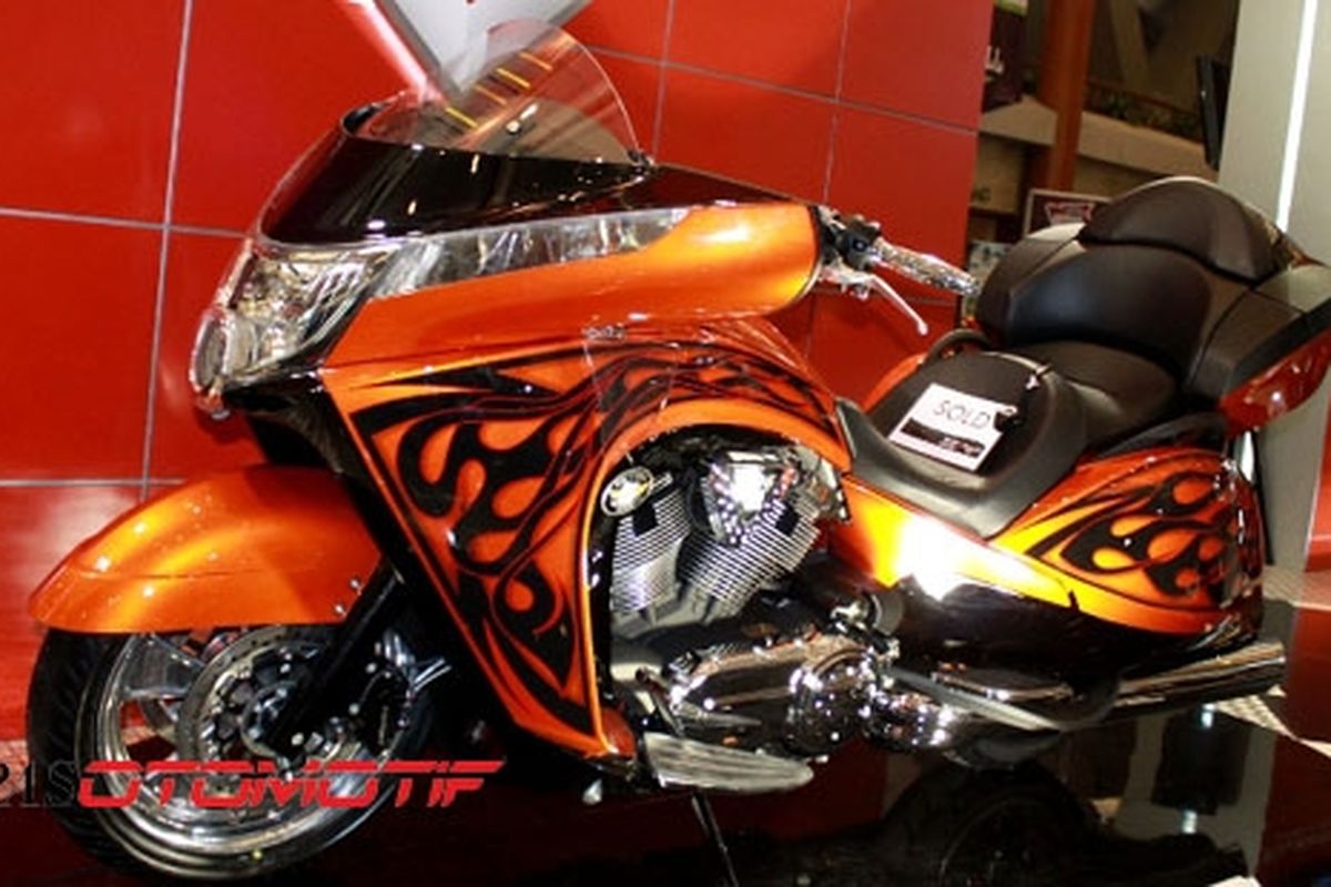 Dibanderol Rp 650 juta, sepeda motor ini menjadi yang termahal di JMCS 2012.