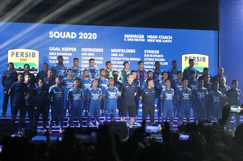 Pembagian 26 Pemain Persib Bandung untuk Liga 1 2020
