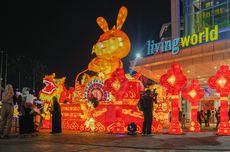 Festival Lampion yang Disebut Terbesar Se-Indonesia Hadir di Living World