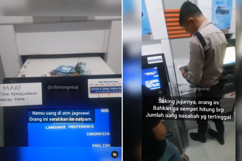 Video Viral Pria Kembalikan Uang yang Tertinggal di ATM, Ini Kata BRI