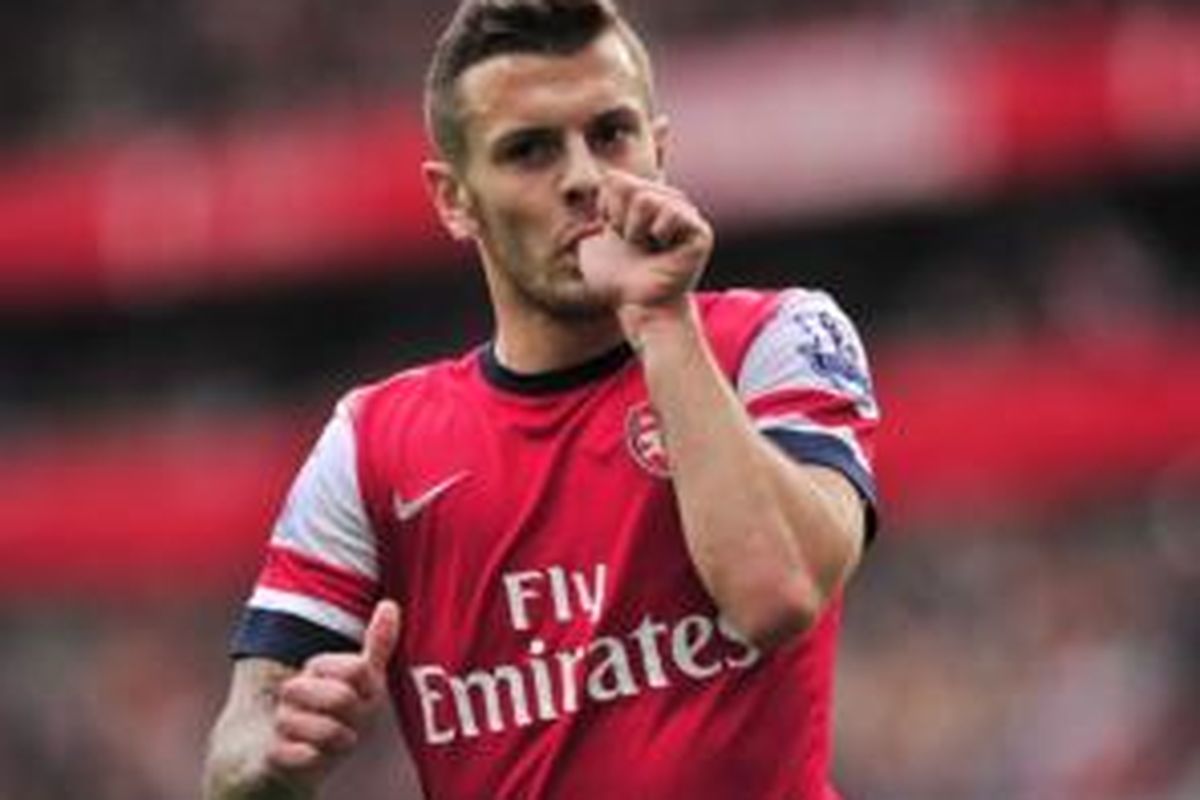 Gelandang Arsenal, Jack Wilshere.