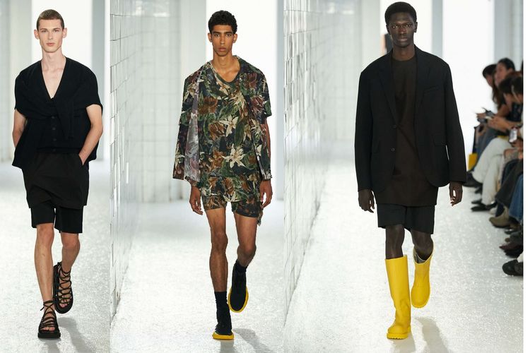 Onitsuka Tiger menggelar Yellow Collection Musim Semi/Musim Panas 2024 di Milan Fashion Week, Rabu, 20 September 2023