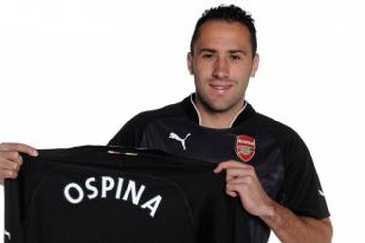 Kiper anyar Arsenal, David Ospina. 