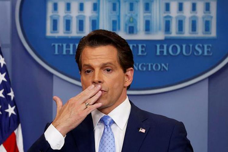 Direktur Komunikasi Gedung Putih Anthony Scaramucci. 