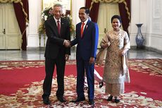 Seloroh PM Singapura Saat Bertemu Presiden Jokowi di Istana Merdeka