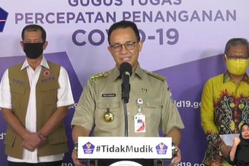 Anies: Hampir 60 Persen Warga Jakarta Tak Berpergian Selama PSBB