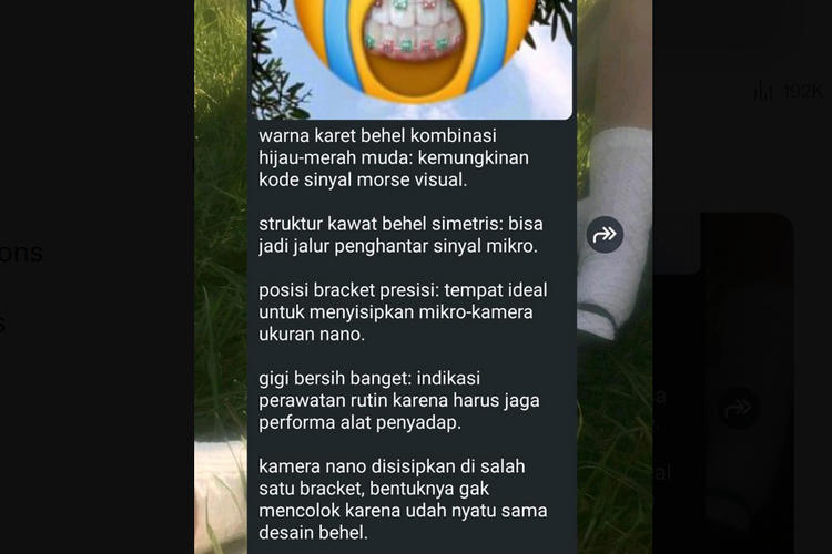 Modus kecurangan baru pada pelaksanaan UTBK SNBT 2025, lanjutnya, Eduart teridentifikasi. Peserta UTBK SNBT 2025 disebut Eduart bahkan menggunakan kamera yang dipasang di behel gigi.