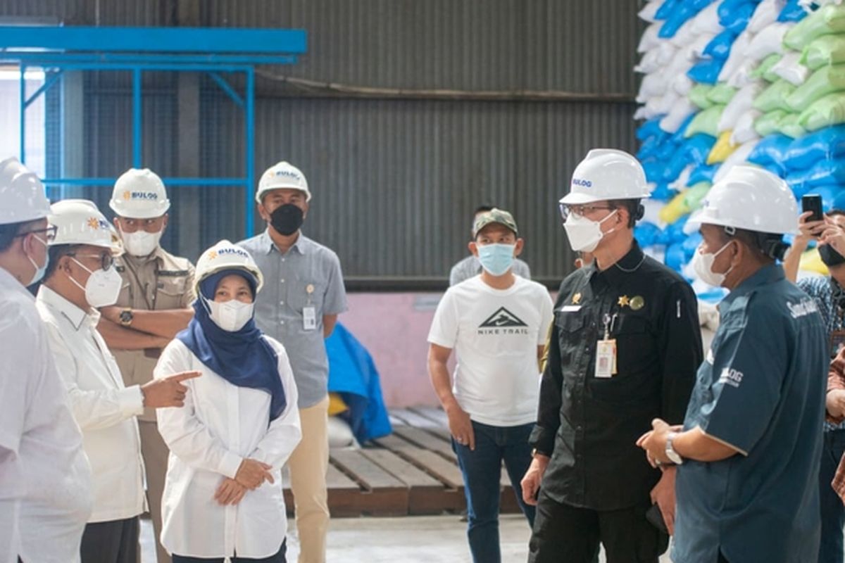 Kunjungan Kementerian Pertanian ke Perum Bulog