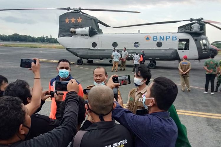 Helikopter Chinook buatan Amerika akan digunakan untuk penanganan karhutla di Kalsel.