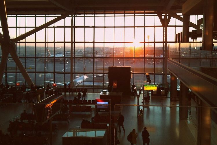 Bandara Heathrow di London, Inggris.