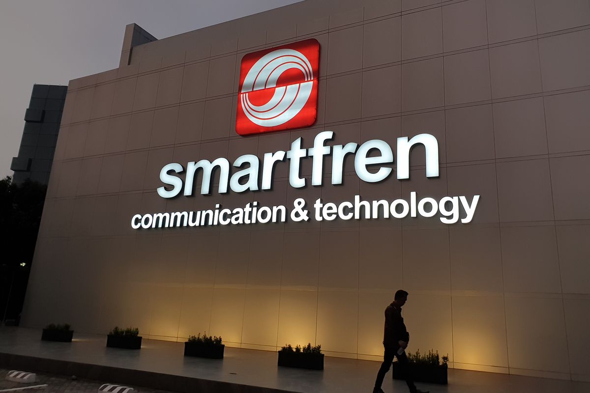 Kantor Smartfren di Jakarta Pusat.