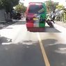 Video Viral Polantas di Jawa Timur Disenggol Elf hingga Jatuh, Apa Motifnya?