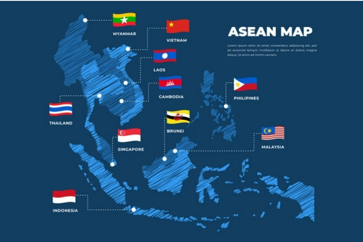 Ilustrasi, mengenal apa peran Indonesia dalam bidang ekonomi di ASEAN
