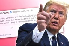 Dibungkam Twitter dan Snapchat, Mulut Pedas Trump Dibiarkan Facebook