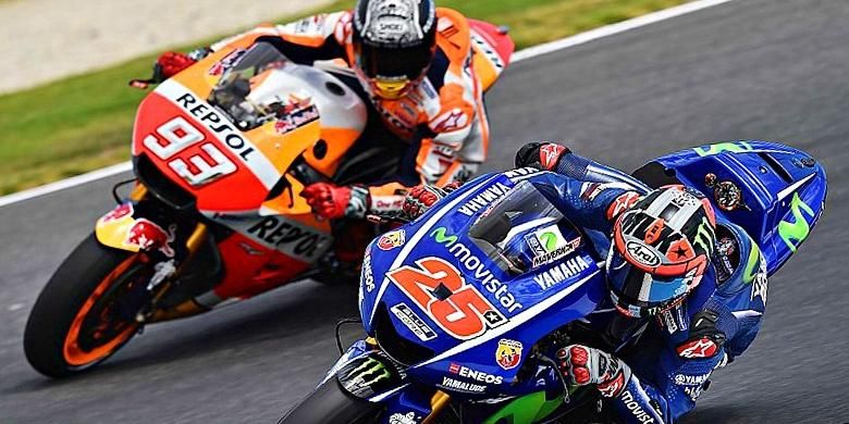 Maverick Vinales tes pramusim kedua MotoGP 2017