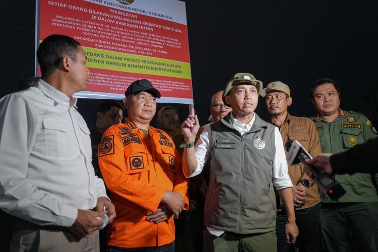Menhut Segel Lahan Bekas Karhutla di Kalbar yang Mulai Ditanami Sawit, padahal Baru Padam