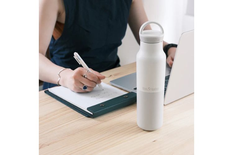 Klean Kanteen 12oz Rise Classic with Arch Loop Cap