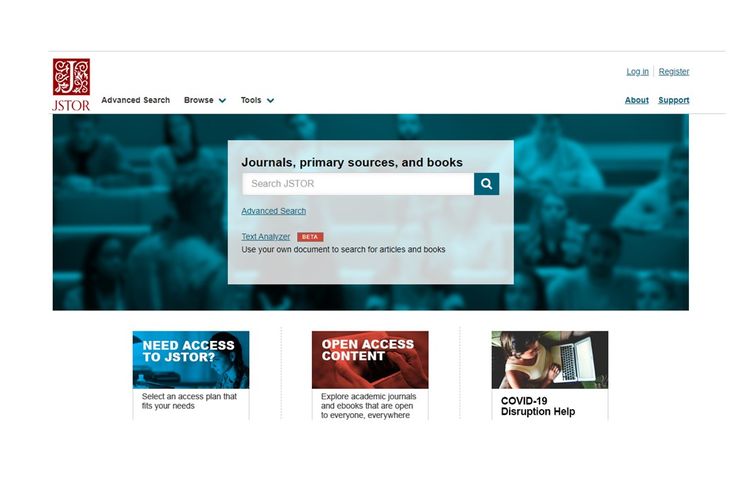 JSTOR buka akses secara gratis selama wabah virus corona
