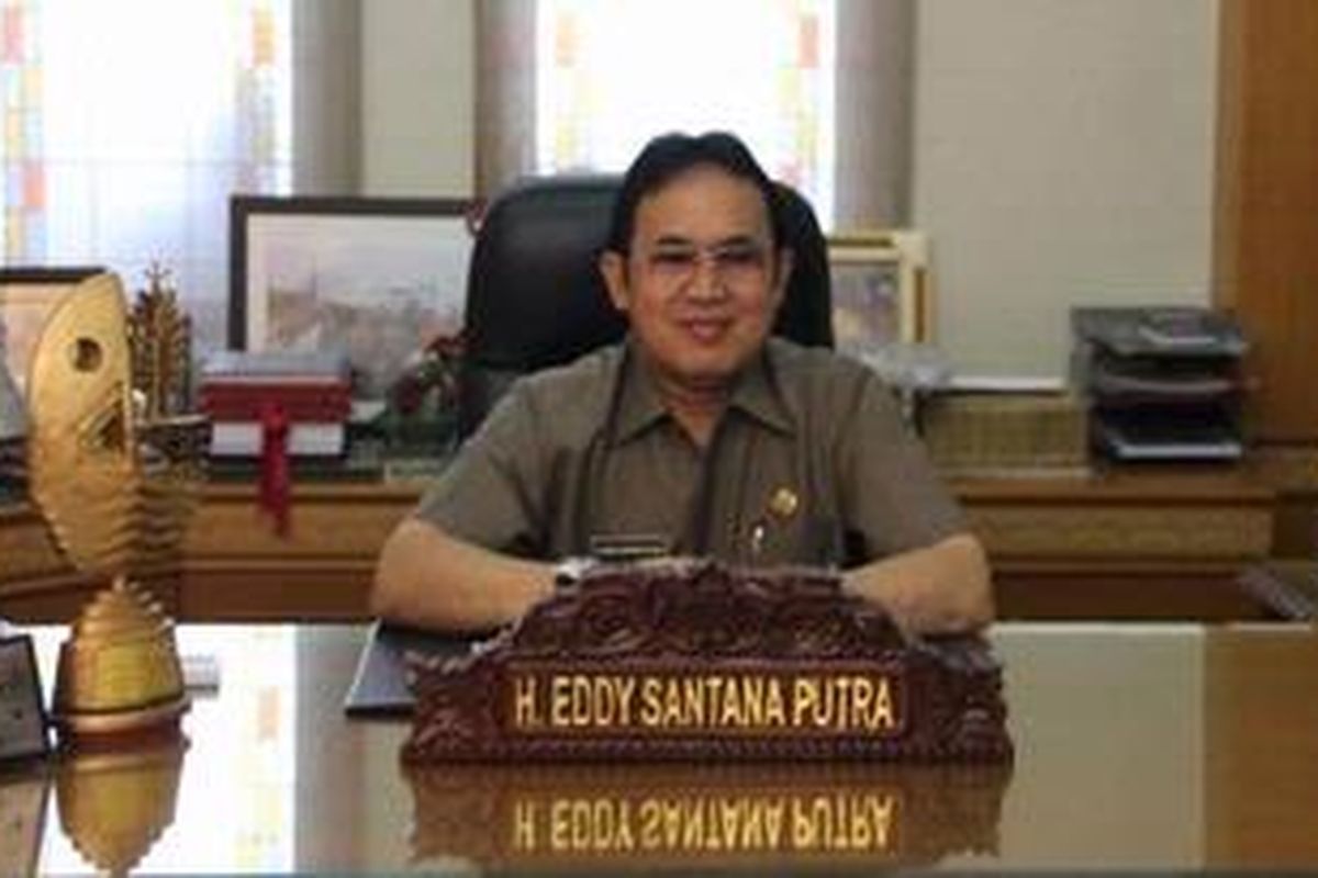 Wali Kota Palembang Eddy Santana Putra