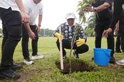 Wali Kota Denpasar Tanam Pohon Kenanga di Rakernas Apeksi XVIII