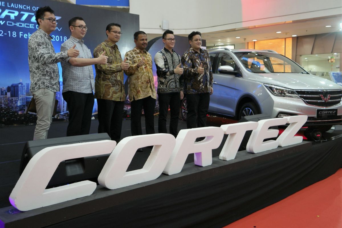 Peluncuran Wuling Cortez di Medan