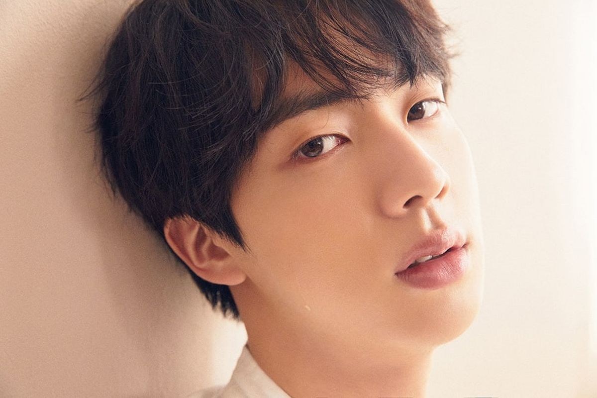 Jin, salah seorang member boyband K-pop Bangtan Boys atau BTS