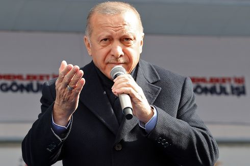 Partainya Kalah dalam Pilkada, Erdogan Sebut AS dan Eropa Ikut Campur