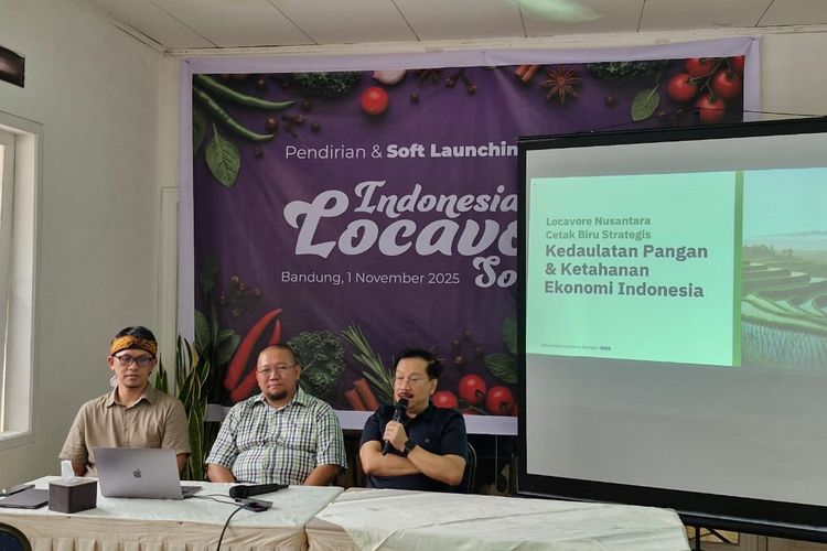 Pendirian Indonesia Locavore Society (ILS) di Bandung, Sabtu (1/11/2015).