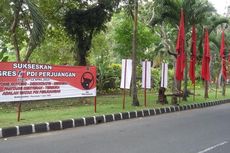 Jelang Kongres, 10.500 Bendera PDI-P Dipasang di Denpasar