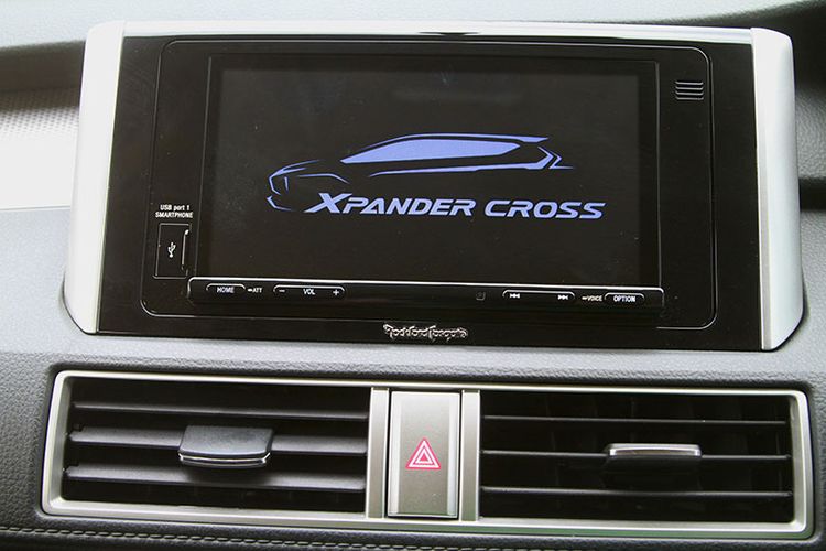 Head Unit Xpander Cross Rockford Fosgate Black Edition 