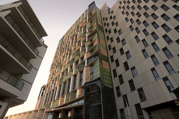 Apartemen di kawasan Redfern akan digunakan oleh mahasiswa internasional saat menjalani karantina wajib masuk ke Australia.