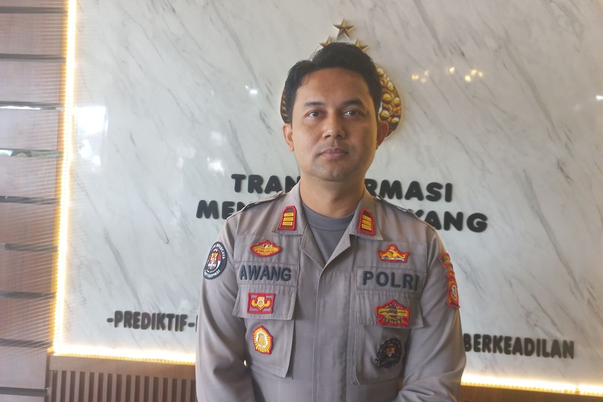 Kasi Humas Polres Sumedang AKP Awang Munggardijaya. KOMPAS.com/AAM AMINULLAH