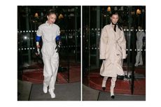 Bella dan Gigi Hadid Tampil Unik dan Beda Gaya di Pesta Louis Vuitton