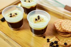 Resep Puding Cokelat Biskuit Marie, Ide Jualan Takjil Kekinian