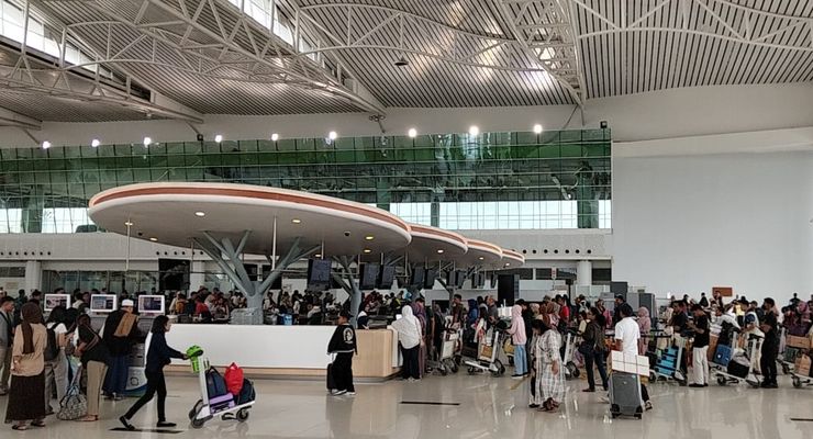Arus Balik di Bandara SAMS Sepinggan Meningkat, Puncaknya Besok