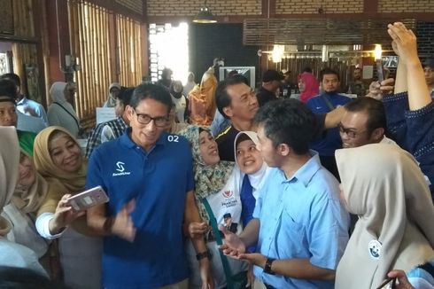 Kampanye di Temanggung, Sandiaga Janji Rumah Siap Kerja Turunkan 2 Juta Pengangguran