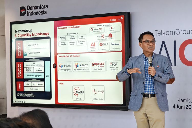 Direktur IT Digital Telkom, Faizal R. Djoemadi