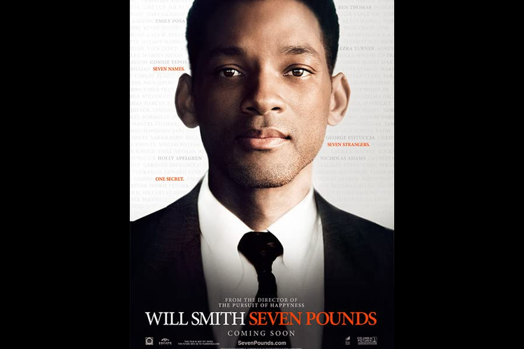 Will Smith dalam film drama Seven Pounds (2008).