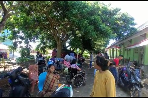 Panik dan Trauma Gempa, Warga Majene Berhamburan Keluar Ruangan Cari Tempat Aman