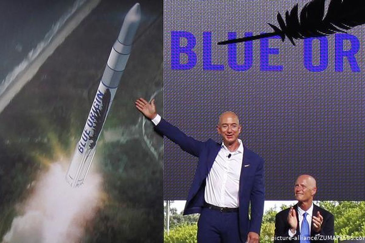 Jeff Bezos dan Blue Origin.