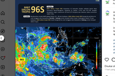 BMKG Deteksi Siklon Tropis 96S yang Mendekati Indonesia, Ini Wilayah yang Terdampak