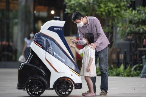 Oscar, Robot Cerdas yang Bisa Bantu Cari Jalan di Singapura