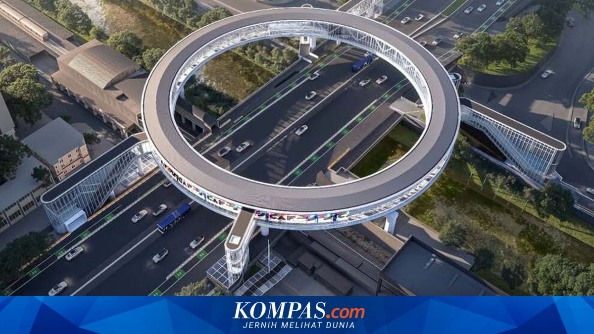 Jembatan Dukuh Atas Dijuluki Cincin Donat, Ini Alasannya