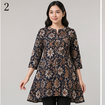 Inspirasi 15 model batik tunik kantoran yang stylish, nyaman, dan tetap formal untuk tampilan kerja lebih percaya diri setiap hari.