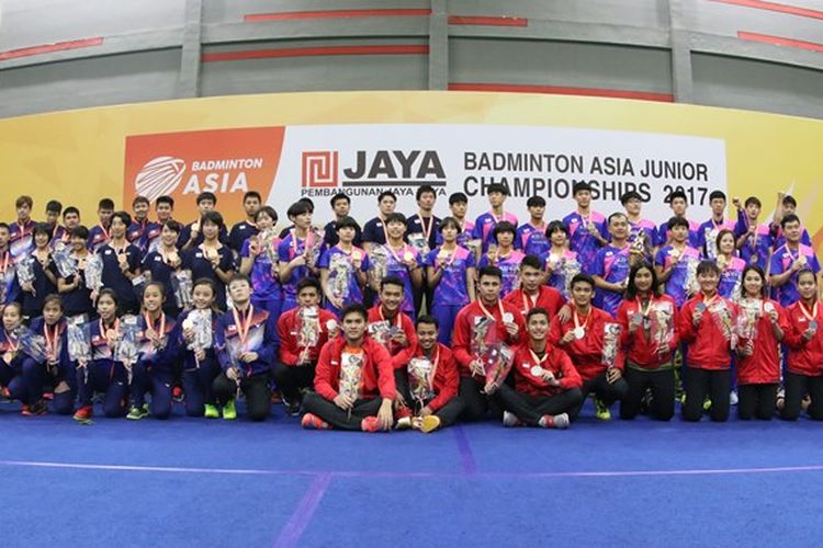 Korea keluar sebagai juara Asia Junior Championships 2017