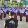 Upacara Bendera Merah Putih di SDN 004 Sebatik Tengah, Awali Ekspedisi Jagat Literasi di Kaltara