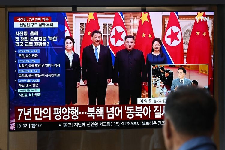 Disambut Meriah Kim Jong Un di Pyongyang, Lawatan Xi Jinping Sinyal Prioritas Beijing