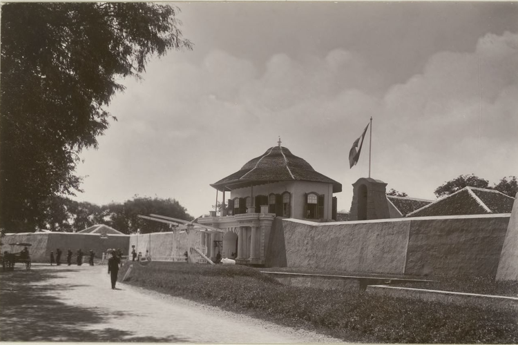 Foto Benteng Vasteburg tahun 1900