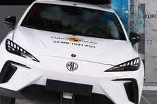 Tes Tabrak Mobil Listrik MG4 EV Raih ANCAP Bintang Lima